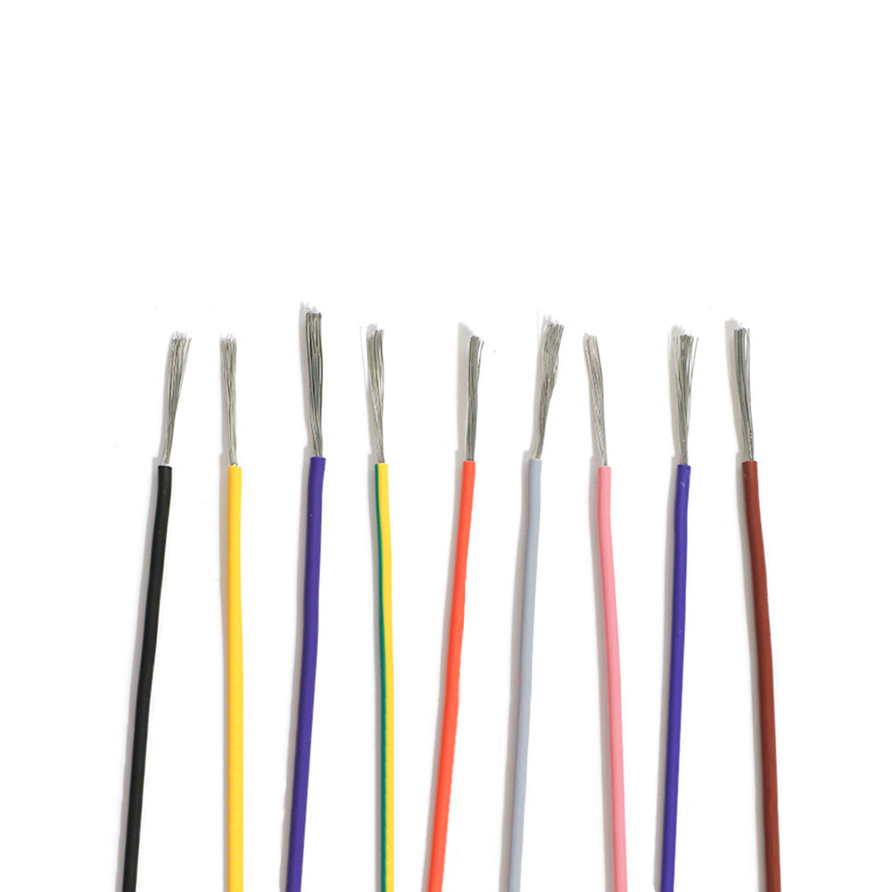 UL1007 Kabel Bersertifikat UL kawat bulat inti tunggal