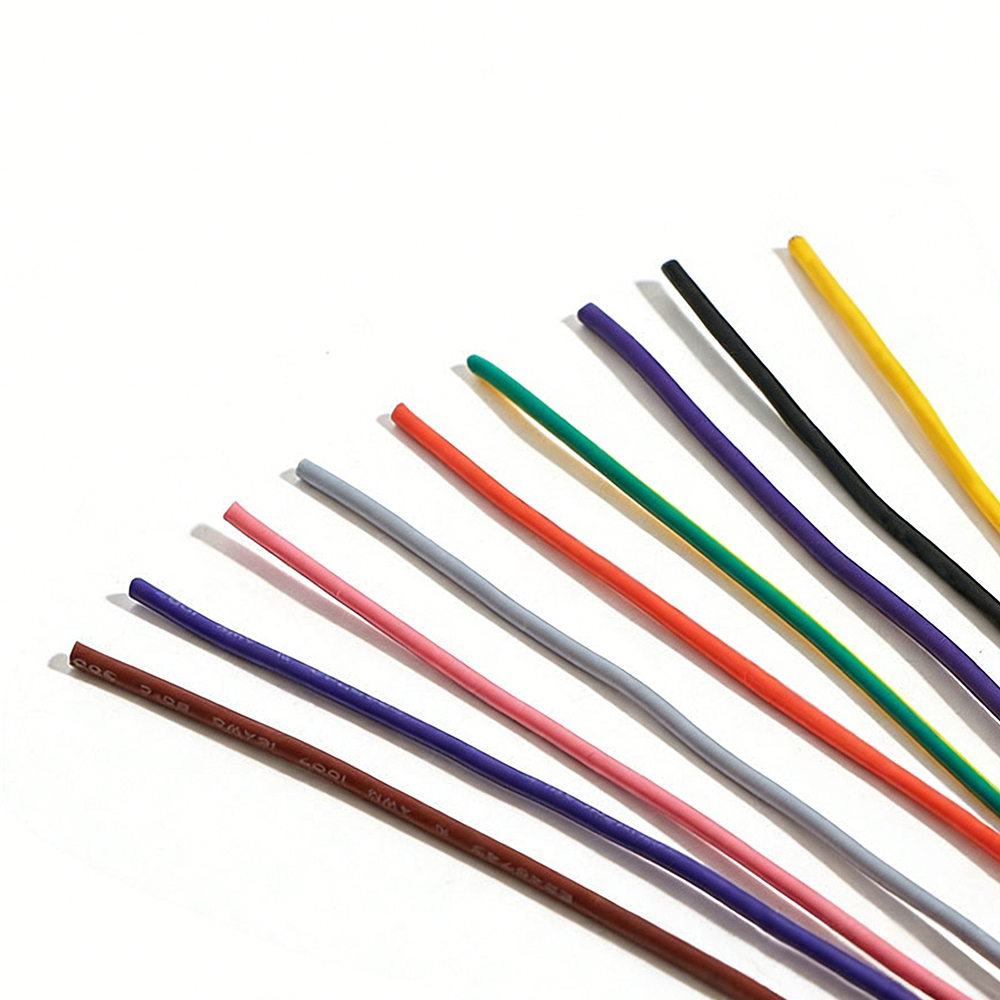 UL1007 Kabel Bersertifikat UL kawat bulat inti tunggal
