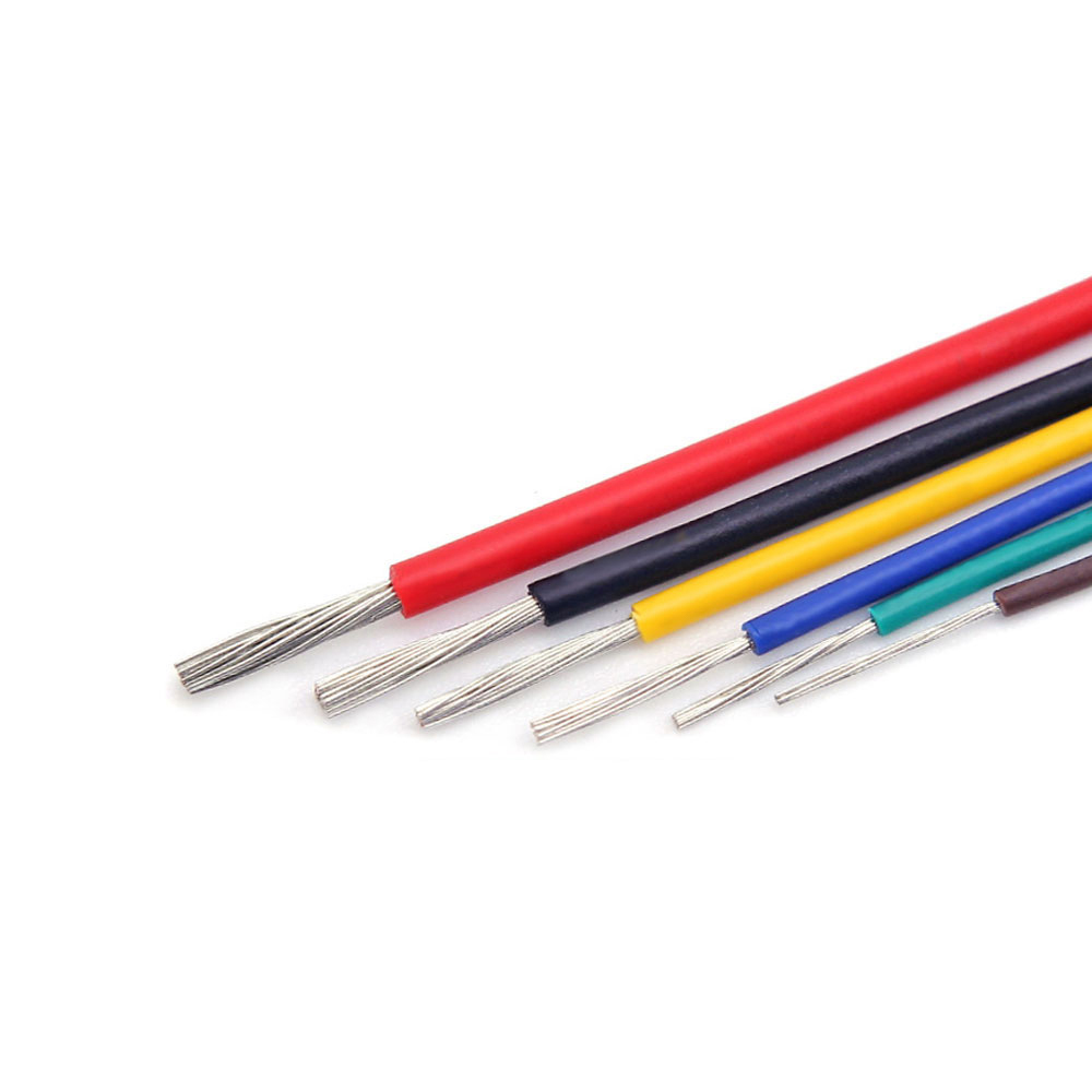 UL1007 Kabel Bersertifikat UL kawat bulat inti tunggal