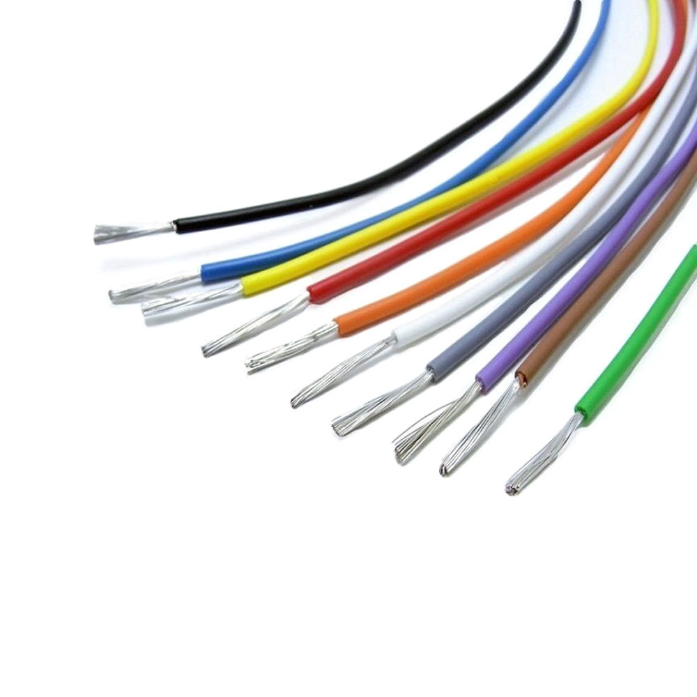 UL1007 Kabel Bersertifikat UL kawat bulat inti tunggal