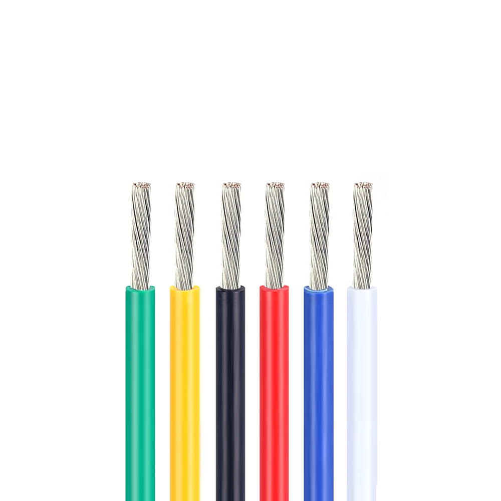 UL1007 Kabel Bersertifikat UL kawat bulat inti tunggal