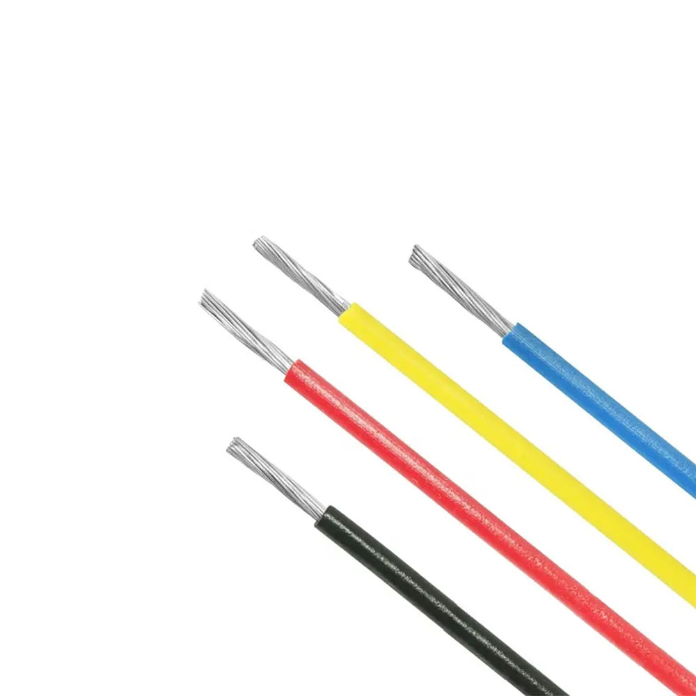 UL1007 Kabel Bersertifikat UL kawat bulat inti tunggal