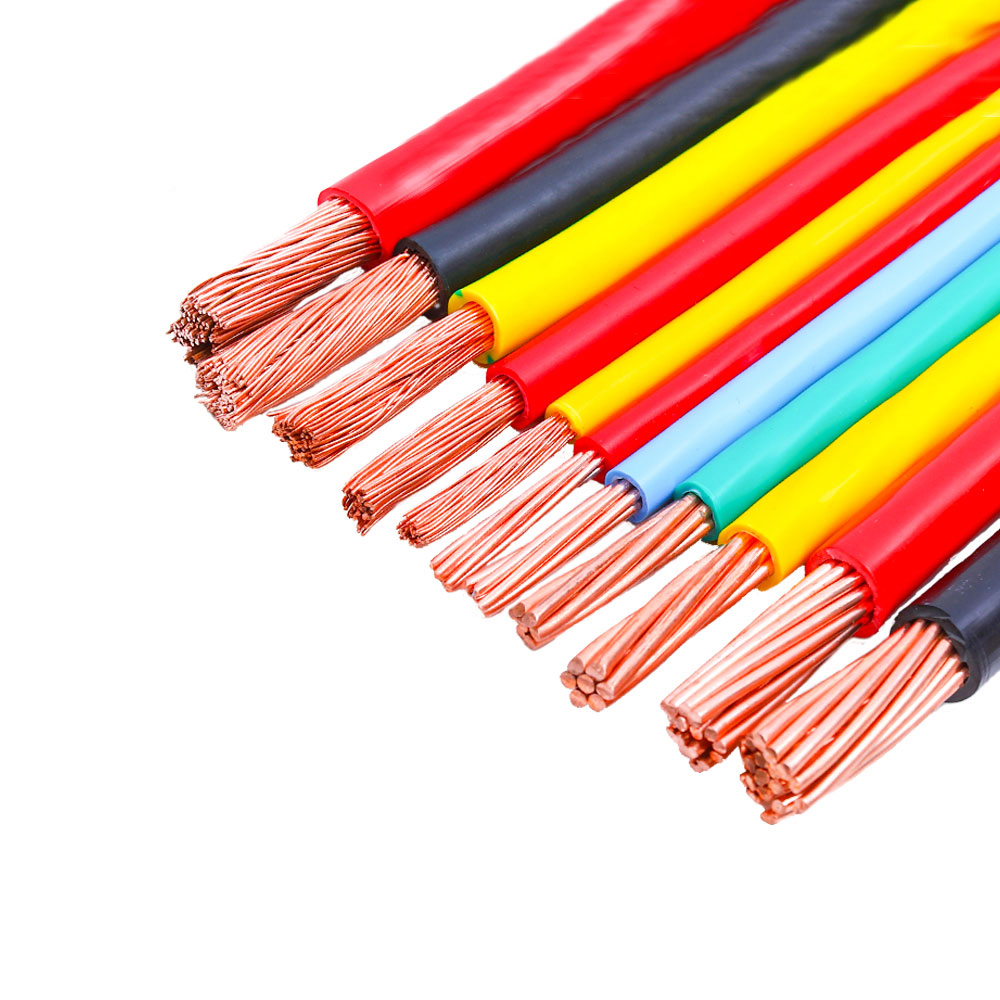 H05V-K Kabel Bersertifikat CE tahan suhu yang baik