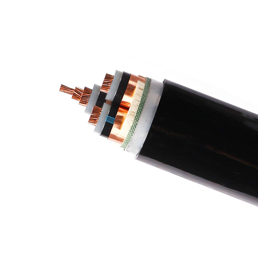 YJLV43 6~35KV Kabel Listrik Berinsulasi Polietilen Tautan Silang