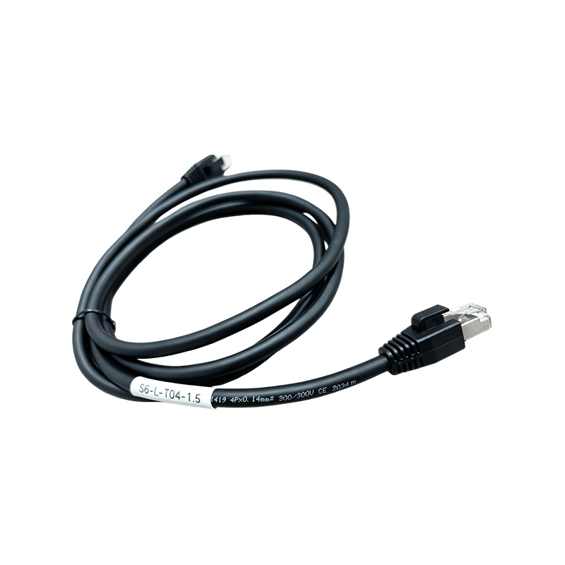 S6-L-T04-1.5 Kabel Ethernet Industri Fleksibel Tinggi